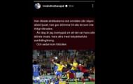 Irma Zibanejad posted a story on IG after Zlatan Ibrahimovic's retirement annoucement